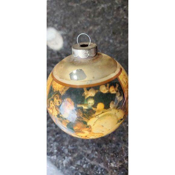 Vintage 1978 Schmid Heavenly Peace Christmas Ball Ferrandiz Ornament - Picture 2 of 7